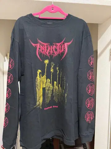 INVICTUS 데스메탈 XL 블랙 긴팔 T셔츠