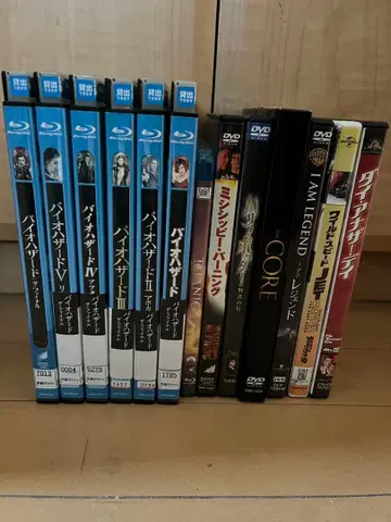 서양화 타이타닉 바이오하자드 다수 DVD Blu-ray