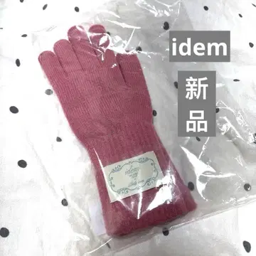 초레어 컬러 새상품 idem  british check gloves