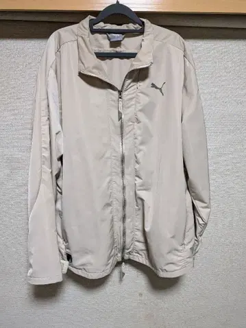 PUMA 나일론 자켓 XXL 베이지