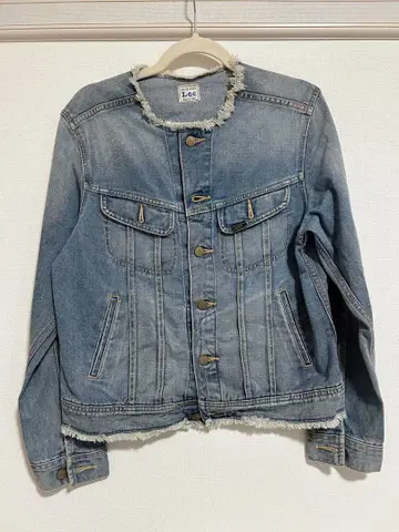Lee 프린지 장식 데님 자켓