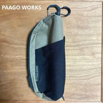 [ PAAGO WORKS ] 스냅 외부 파우치 백 스토리지
