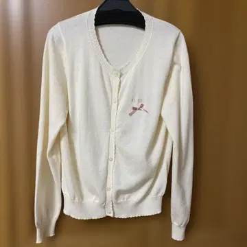 PINK HOUSE 아이보리 가디건