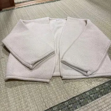 NATURAL LAUNDRY 니트 가디건 사이즈 2