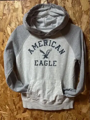 AMERICAN EAGLE 그레이 후드티