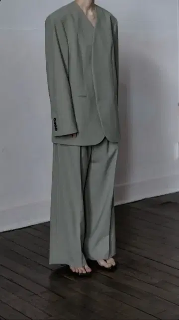 neau 노카라 자켓 택 포함