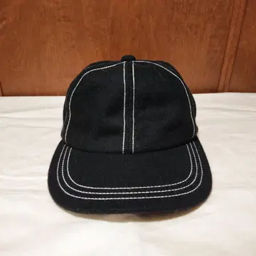 CA4LA / 카시라 CA4LA CHAIN STITCH CAP BLK