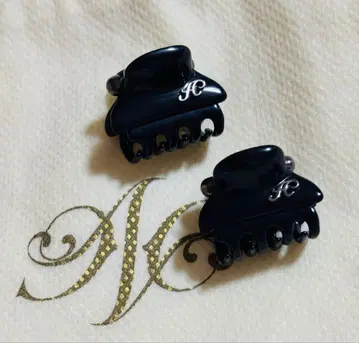 [ 컨디션 최상 ] 아카 acca 클립 2개 세트 블랙