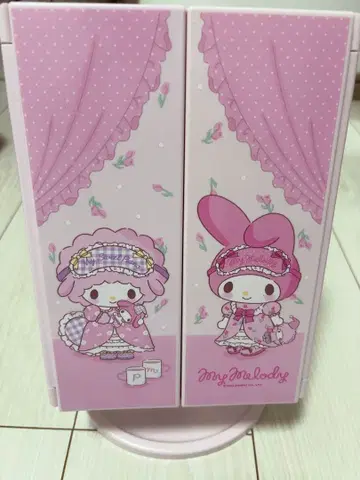 마이멜로디 마이스위트피아노 산리오 제일복권 LED 부착 삼면경