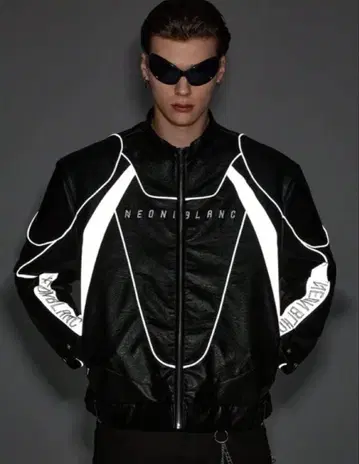 가죽 자켓 블랙