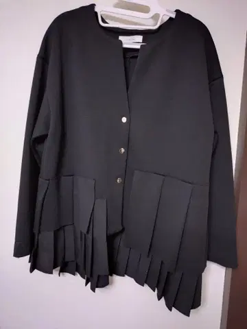 Elmee Law 노카라 자켓 블랙