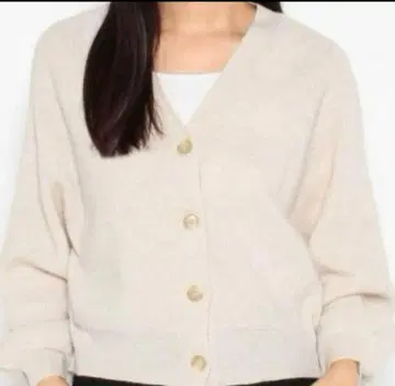 루니 LOUNIE V넥 니트 가디건