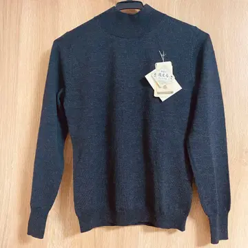 [ 택 포함 ] 다크 그레이 하이넥 스웨터 긴팔