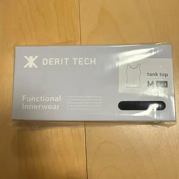 DERIT TECH 탱크탑 M 블랙