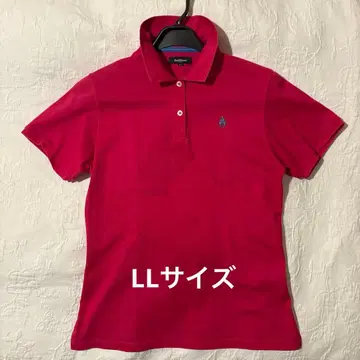 폴 스튜어트 LL 반팔 피케 셔츠 비비드 핑크