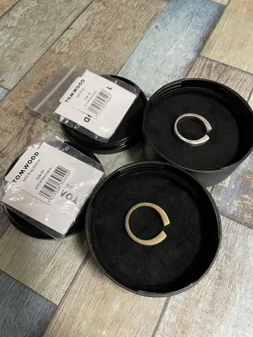 톰우드 TOM WOOD Split Ring 반지 골드&실버