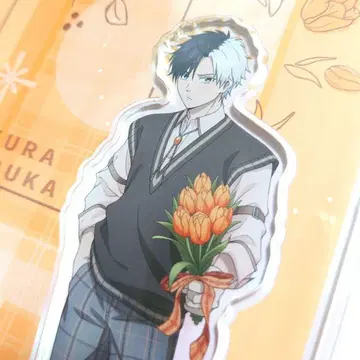 사쿠라하루 플라워 기프트 아크릴 스탠드 윈브레 WIND BREAKER