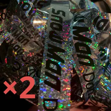 SnowMan 라이브 투어 2025 ON 은색 테이프 2개