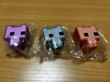 피코파크 소프트 비닐 마스코트 컬렉션 그레이, 오렌지, 핑크