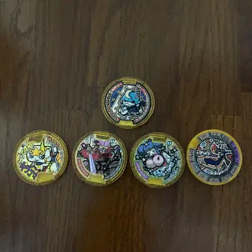 요괴워치 레전드 메달 5종 세트