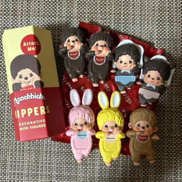 Monchhichi HIPPERS 몽치치 히퍼스 컴플리트 세트