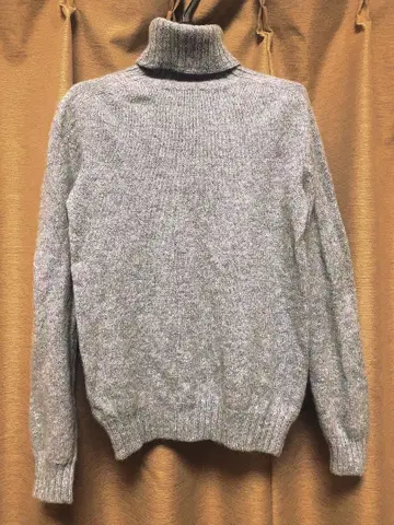 Harley 100% 울 스웨터 36 사이즈 블루 그레이