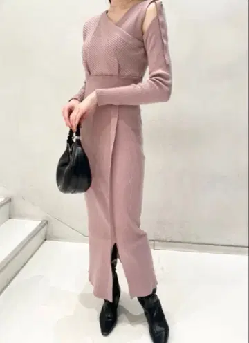 snidel 슬릿 니트 원피스