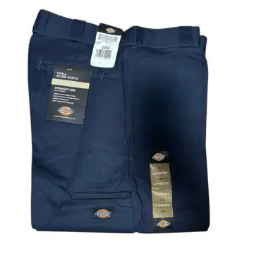 [ 데드스탁 ] 33 x 32 더블니 85283 네이비 Dickies