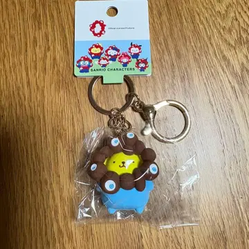 EXPO2025 산리오 먁먁 입체 마스코트 키링 푸딩