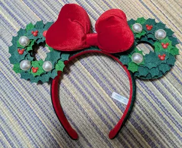 디즈니 크리스마스 머리띠