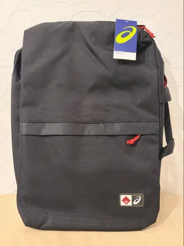 와세다 백팩 asics 아식스 블랙 미사용 새상품