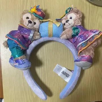 홍콩 디즈니 20주년 한정 상품 더피 셰리메이 머리띠