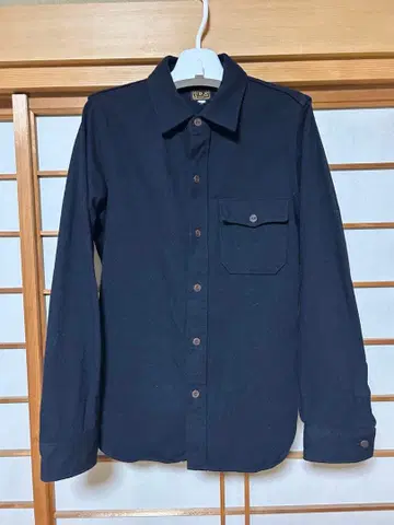 DALEE'S 다리즈 C.P.O SHRT 울 셔츠 다크 네이비