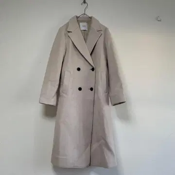 [ STUDIOUS ] 체스터 코트 베이지 더블 브레스트 스테디오스