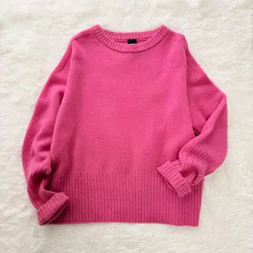 [ 새상품급 ] Spick&Span 롱 리브 풀오버 넉넉한 울 100%