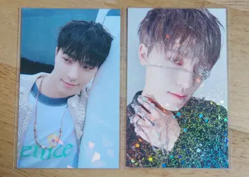 SEVENTEEN 디노 럭키 드로우 트레이딩 카드 2장