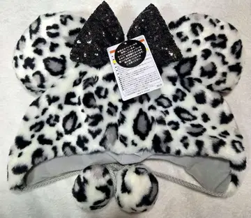 [택 포함 새상품] 미니 팬키프 레오파드 무늬 그레이 화이트 블랙 스팽글