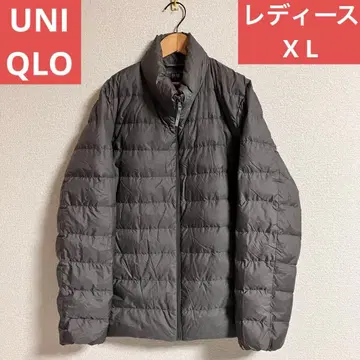 유니클로 울트라 라이트 다운 자켓 사이즈 XL 그레이