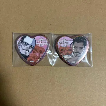 골든 카무이 사랑입니다 하트 캔뱃지 츠루미 중위 묶음 판매