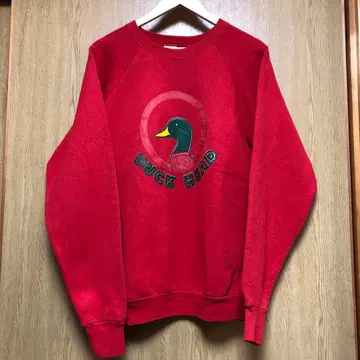 fruit of the loom DUCK HEAD 맨투맨 90s XL