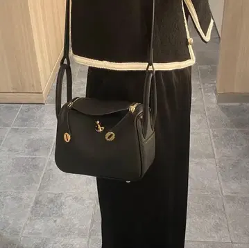 라쿠텐 천연 가죽 큐브백 숄더백 미니 린디 린디 S 사이즈