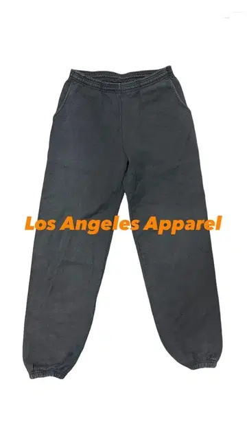 Los Angeles Apparel 다크 그레이 스웨트 팬츠