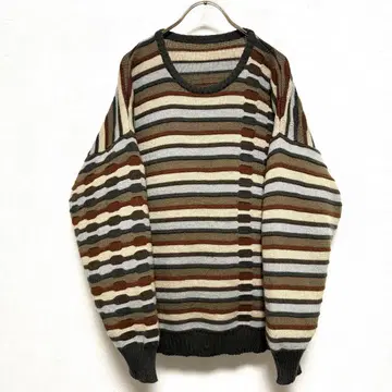 새상품급 유럽 3D 디자인 니트 스웨터 아크릴 울