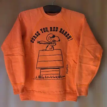 SPRUCE 스누피 스풀루스 스누피 맨투맨 빈티지