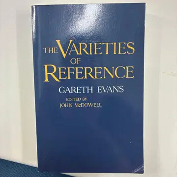The Varieties of Reference