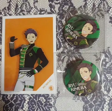 SideM 배틀 페스티벌 캔뱃지 브로마이드 기무라 류