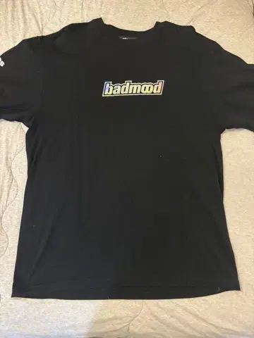 atmos BE@RBRICK badmood 티셔츠 화이트 블랙