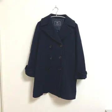 undercurrent GLOBAL WORK 네이비 피 코트 L