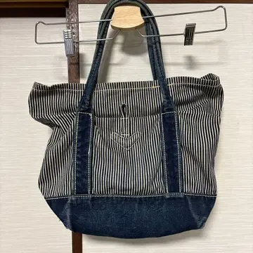 45rpm 데님 히코리 토트백