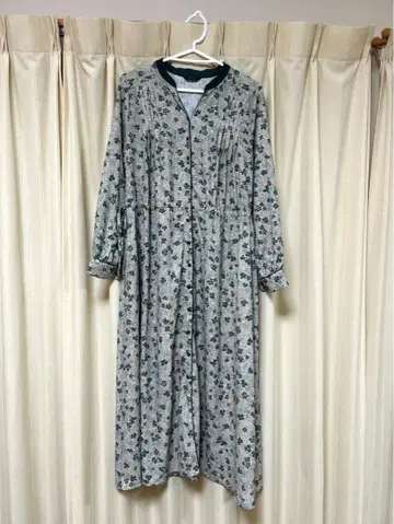 어반리서치 로쏘 꽃무늬 롱 원피스 그린